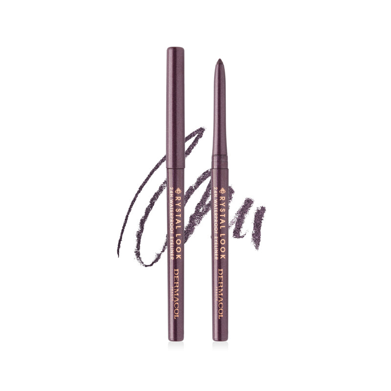 Crystal look automatic eyeliner