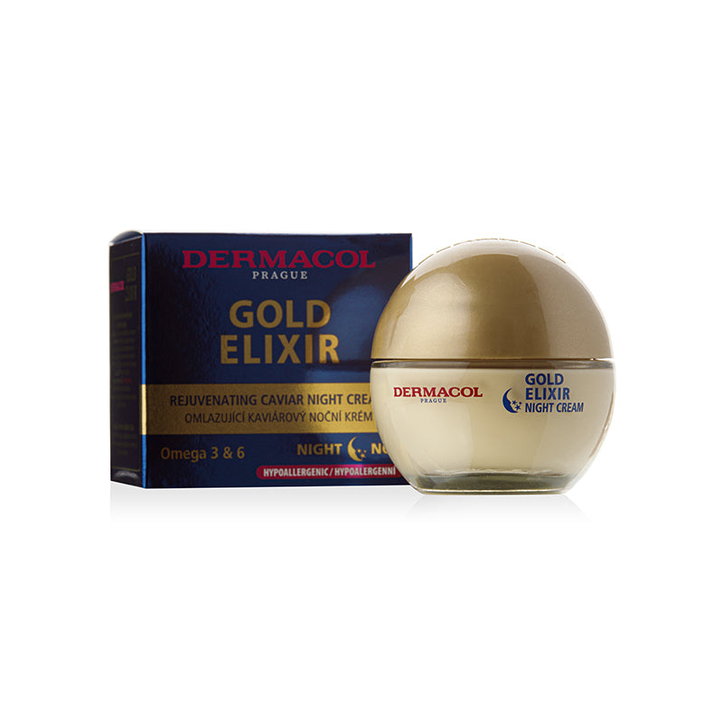 Gold Elixir Rejuvenating Caviar Night Cream - 4149B