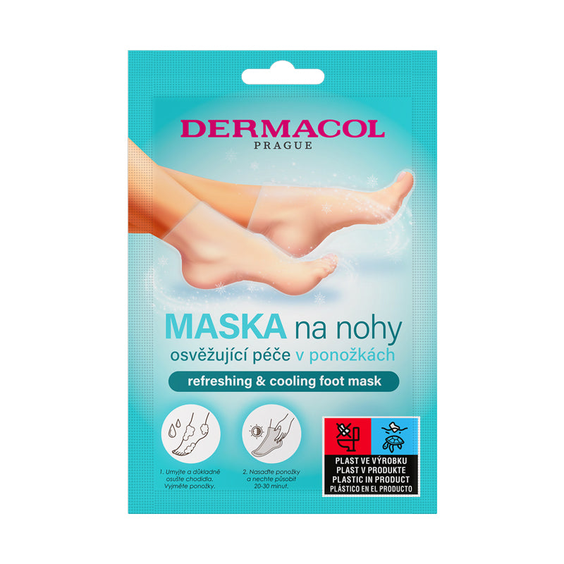 NEW - Refreshing + cooling foot mask - 5220