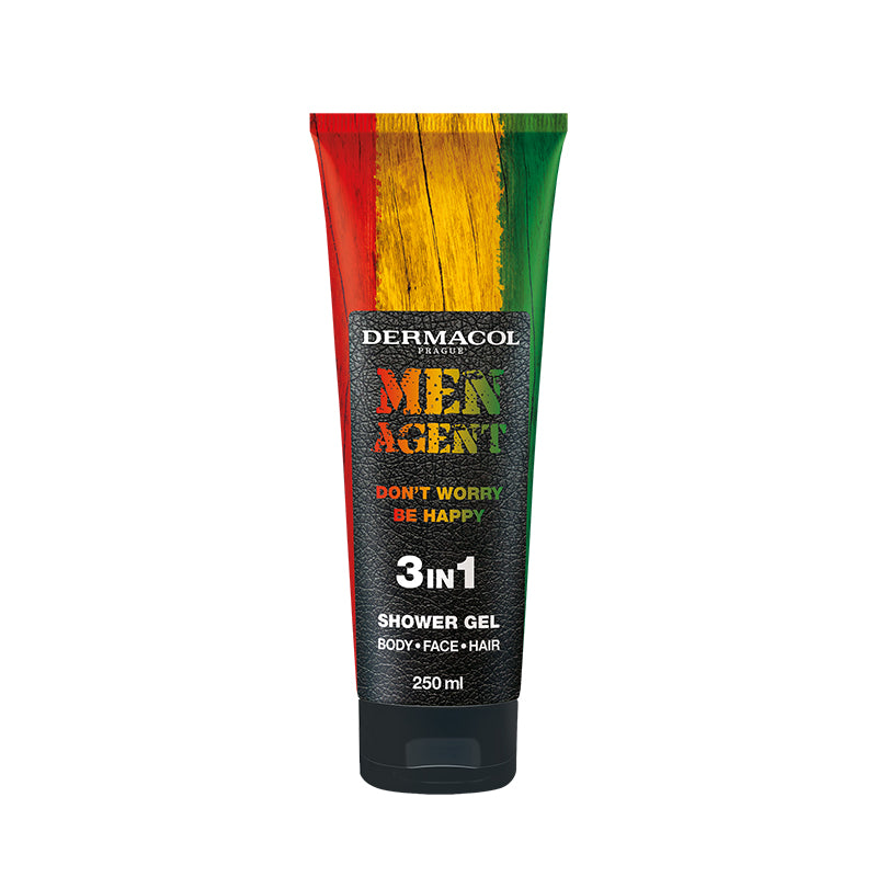 Men Agent Shower Gel 3 in 1 Don´t worry be happy - 5558