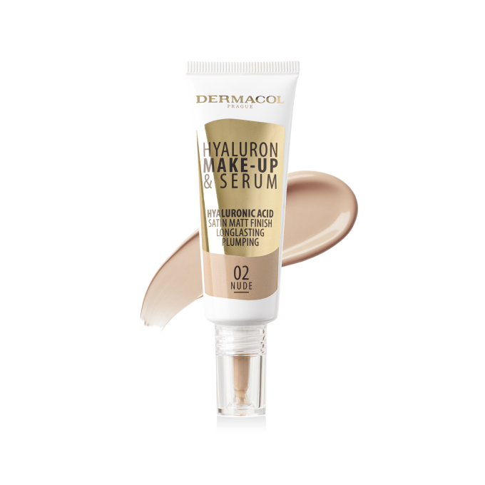 Hyaluron make-up and serum no.02 Nude - 1338