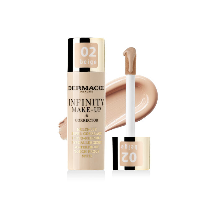 Infinity make - up and corrector 02 Beige - 1334
