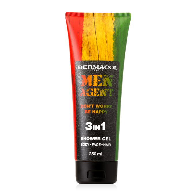 Men Agent Shower Gel 3 in 1 Don´t worry be happy - 5558